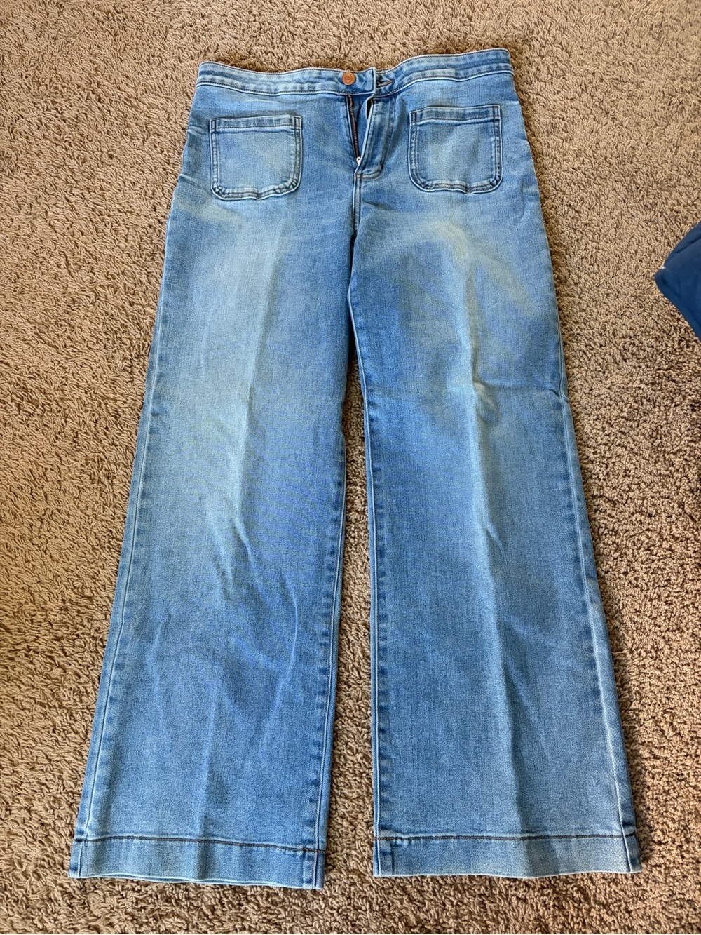 LC Lauren Conrad Light Blue Wide-Leg Jeans